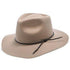 Monterey - Walrus Hats Light Brown Wool Felt Wide Brim Fedora Hat - H7010